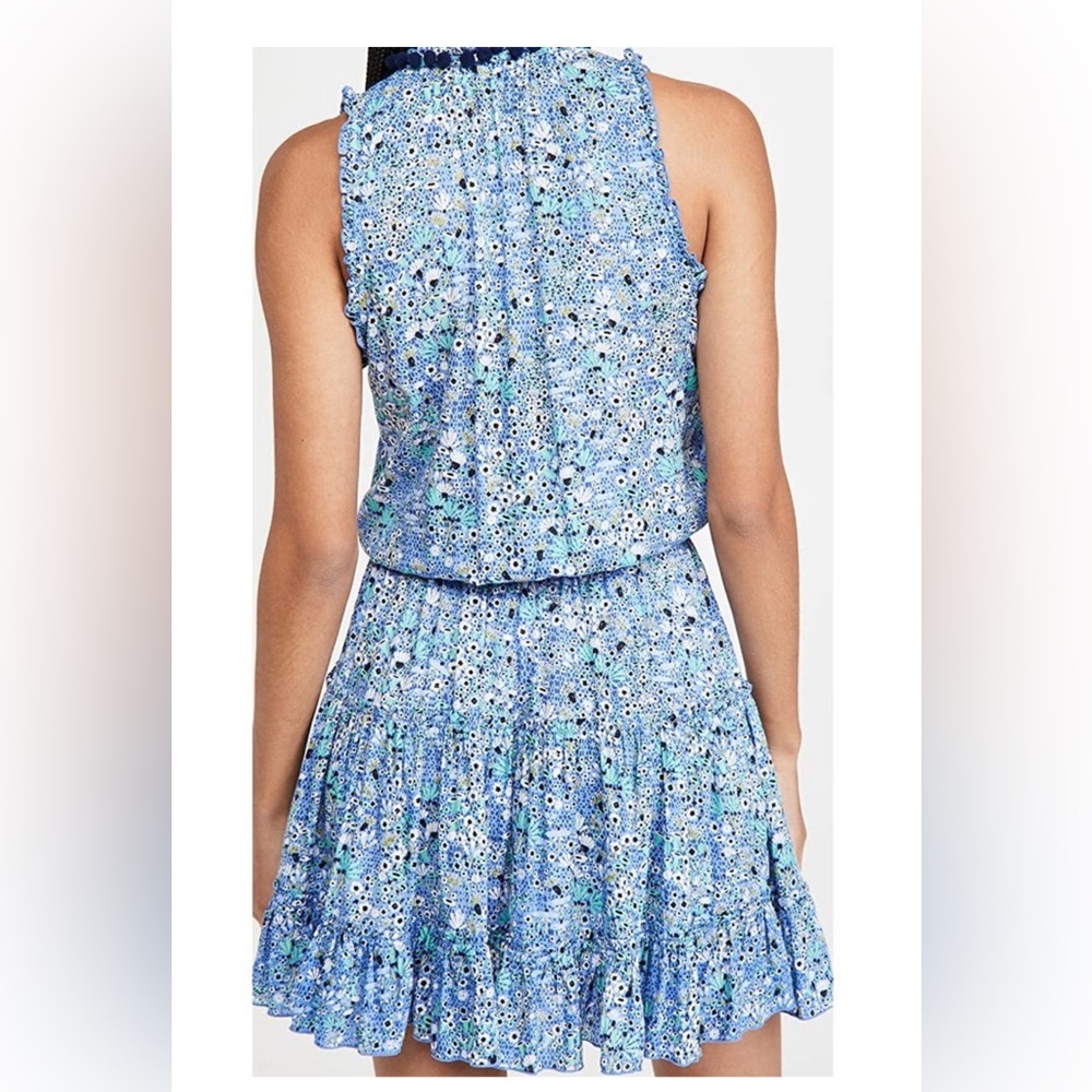 Poupette St Barth Clara Dress Blue Malva - Picture 3 of 7